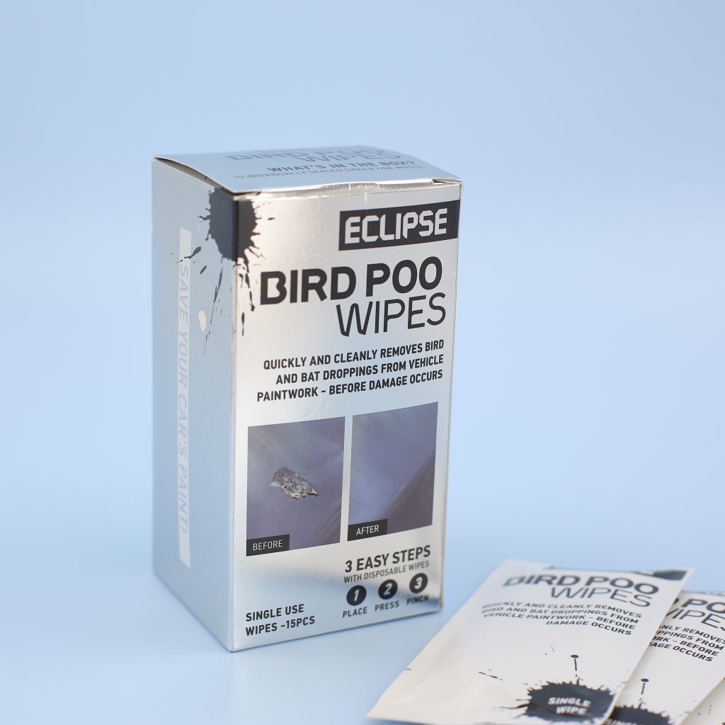 birdpoo wet clean wipes